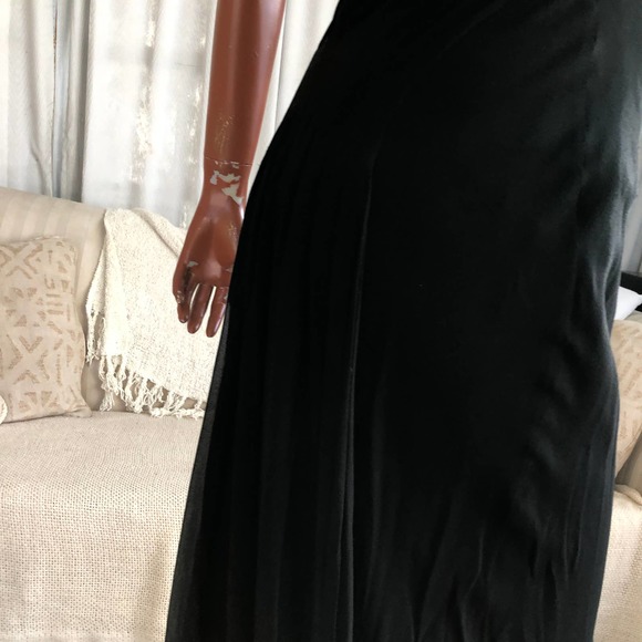 European gown designer NICOWA dress black size S from 1996 - Picture 10 of 15